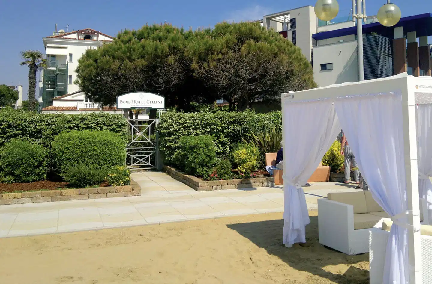 Park Hotel Cellini Garten