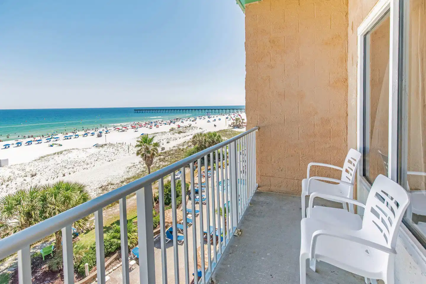 Hampton Inn Pensacola Beach Terrasse
