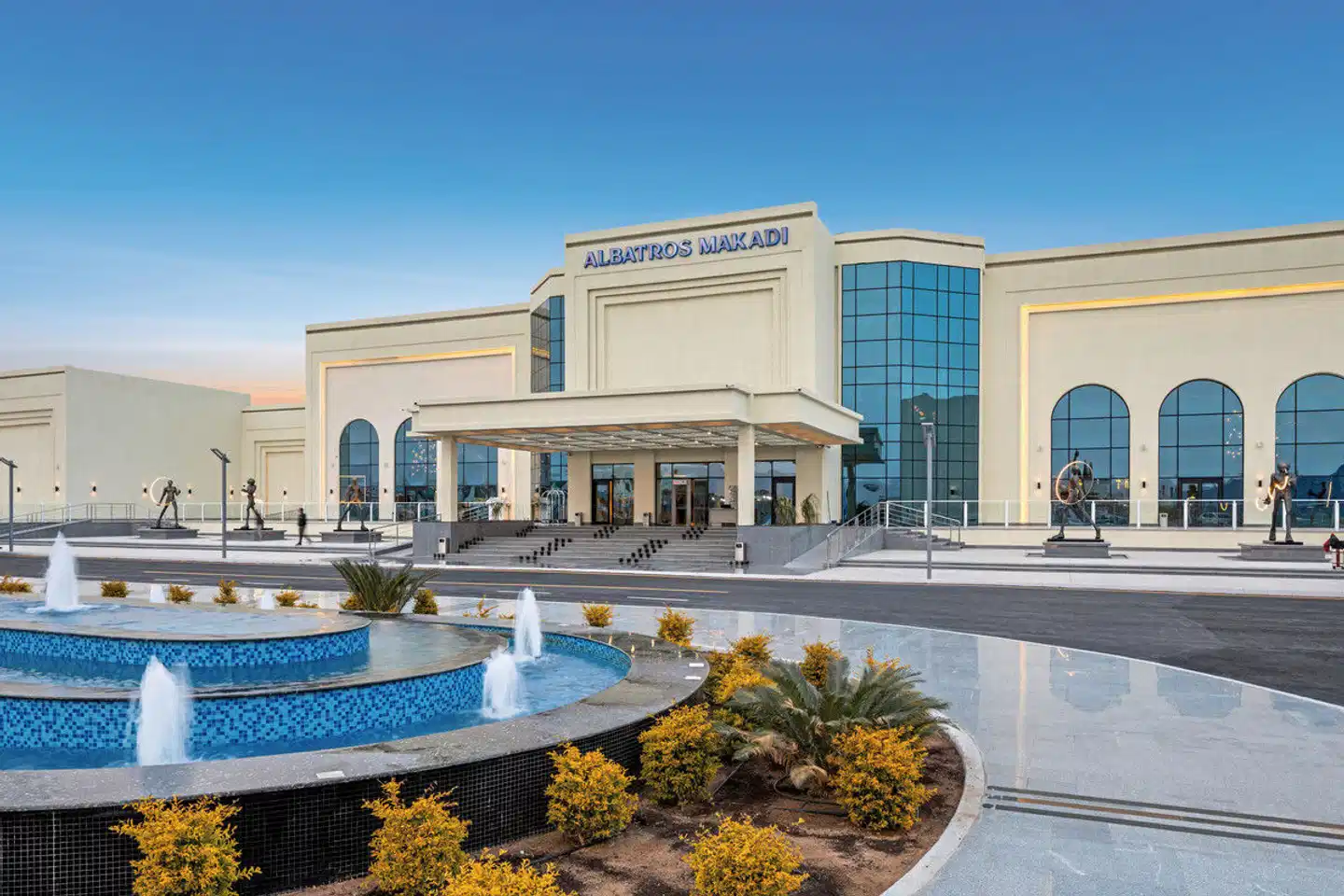 Albatros Makadi Resort Aussenansicht