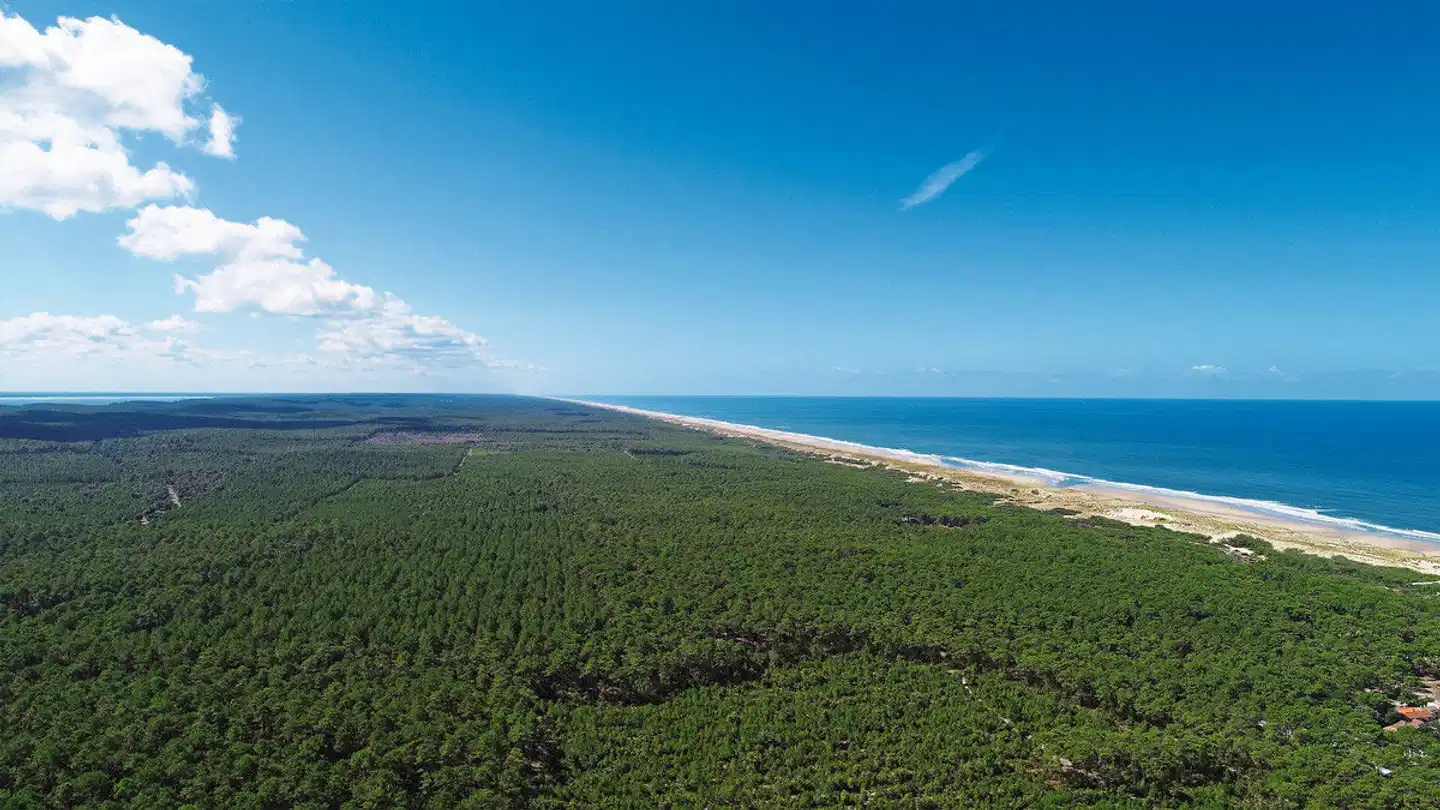 Airotel de la Côte d'Argent Landschaft