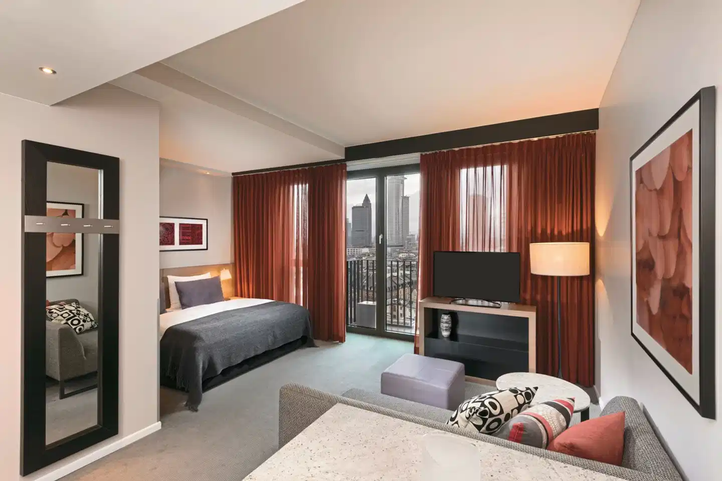 Adina Apartment Hotel Frankfurt Neue Oper Wohnbeispiel