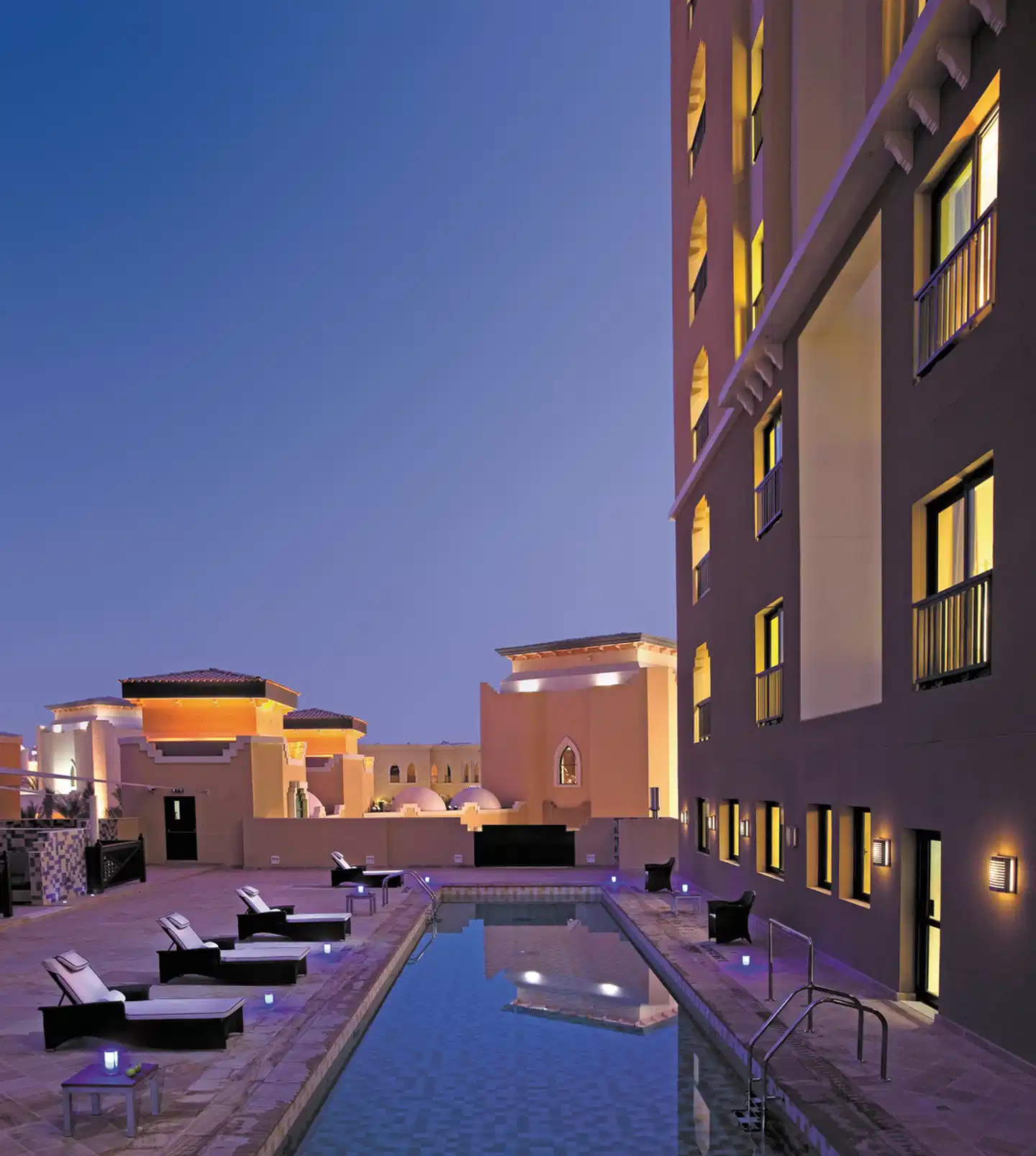 Traders Hotel, Qaryat Al Beri, Abu Dhabi Terrasse