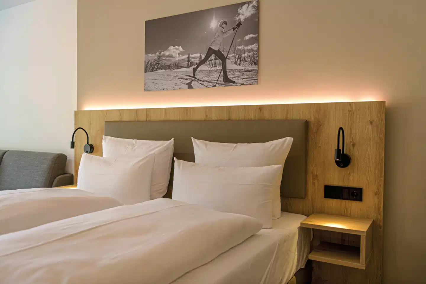 BERGlässig Hotel Bodenmais Wohnbeispiel