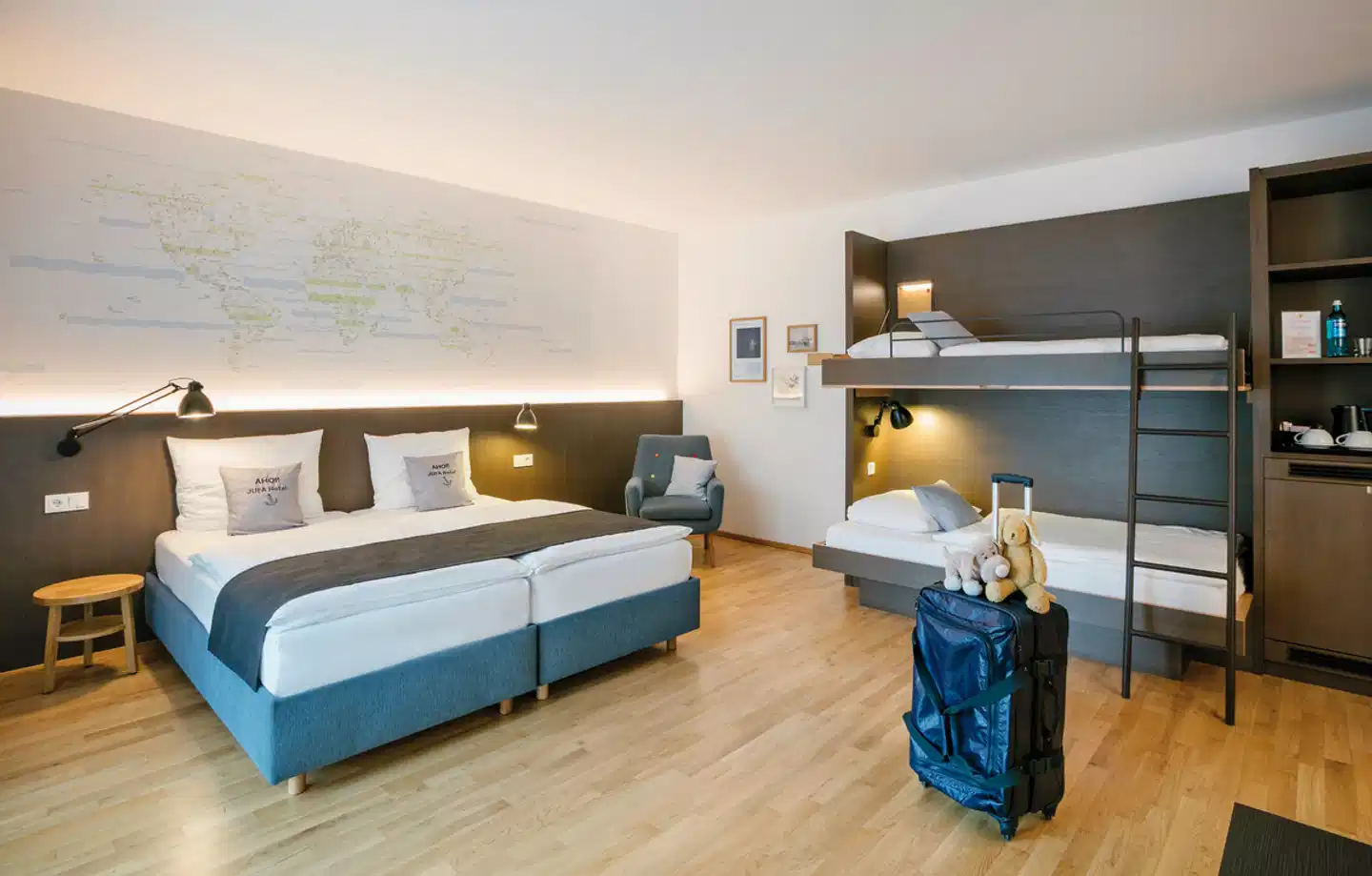 JUFA Hotel Hamburg HafenCity Wohnbeispiel