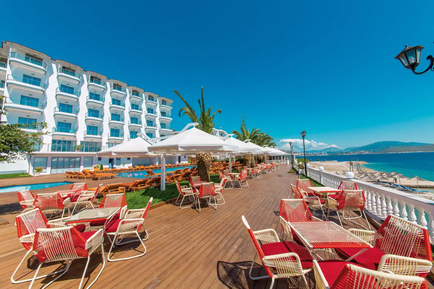 Saranda Palace Hotel Strand
