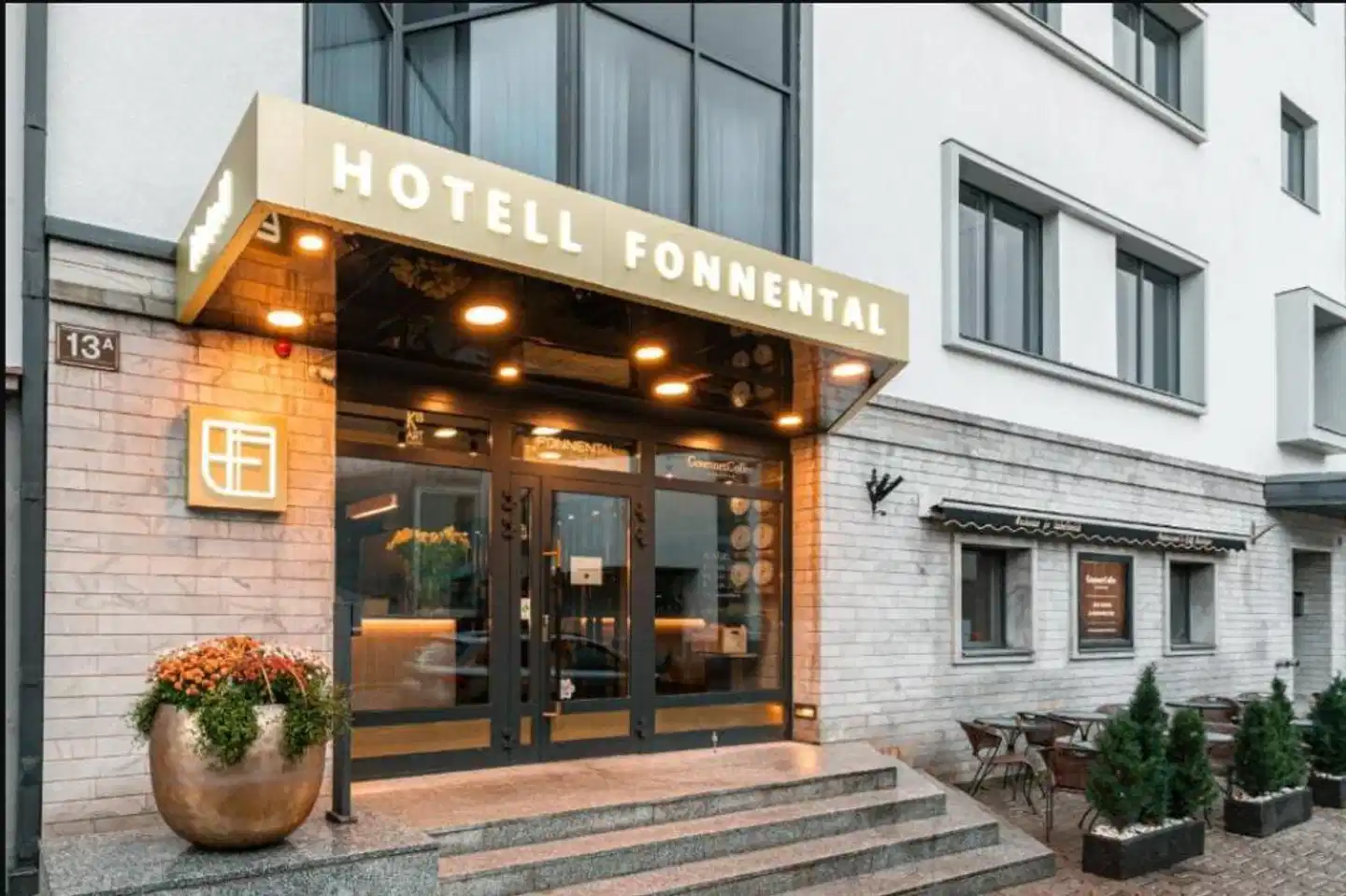 Rija Fonnental Design Hotel Tallinn Aussenansicht