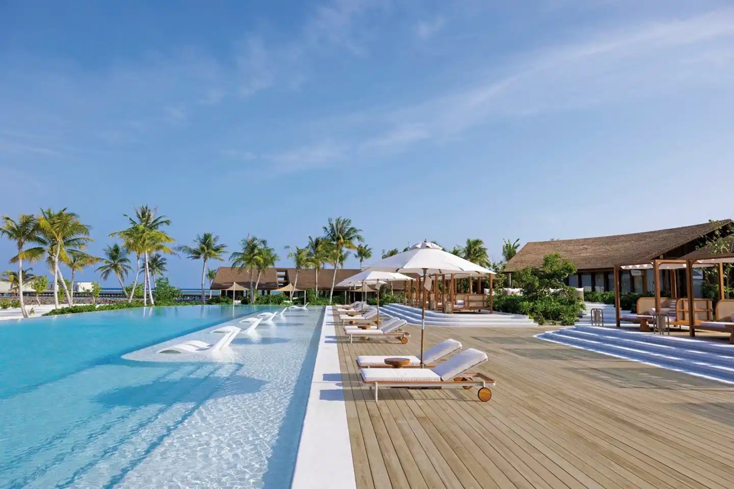 Centara Grand Lagoon Maldives Pool