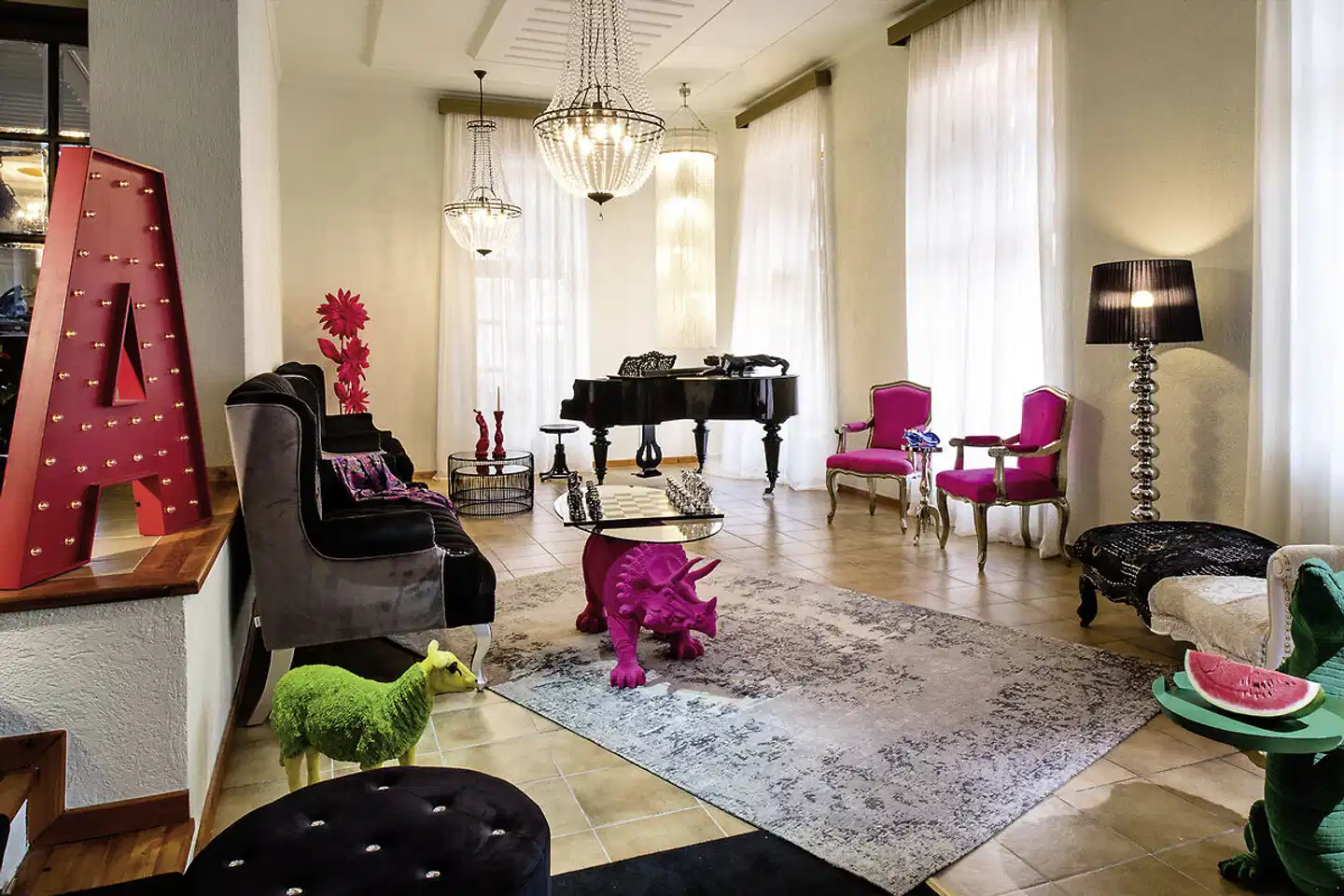 A for Art Design Hotel Lobby