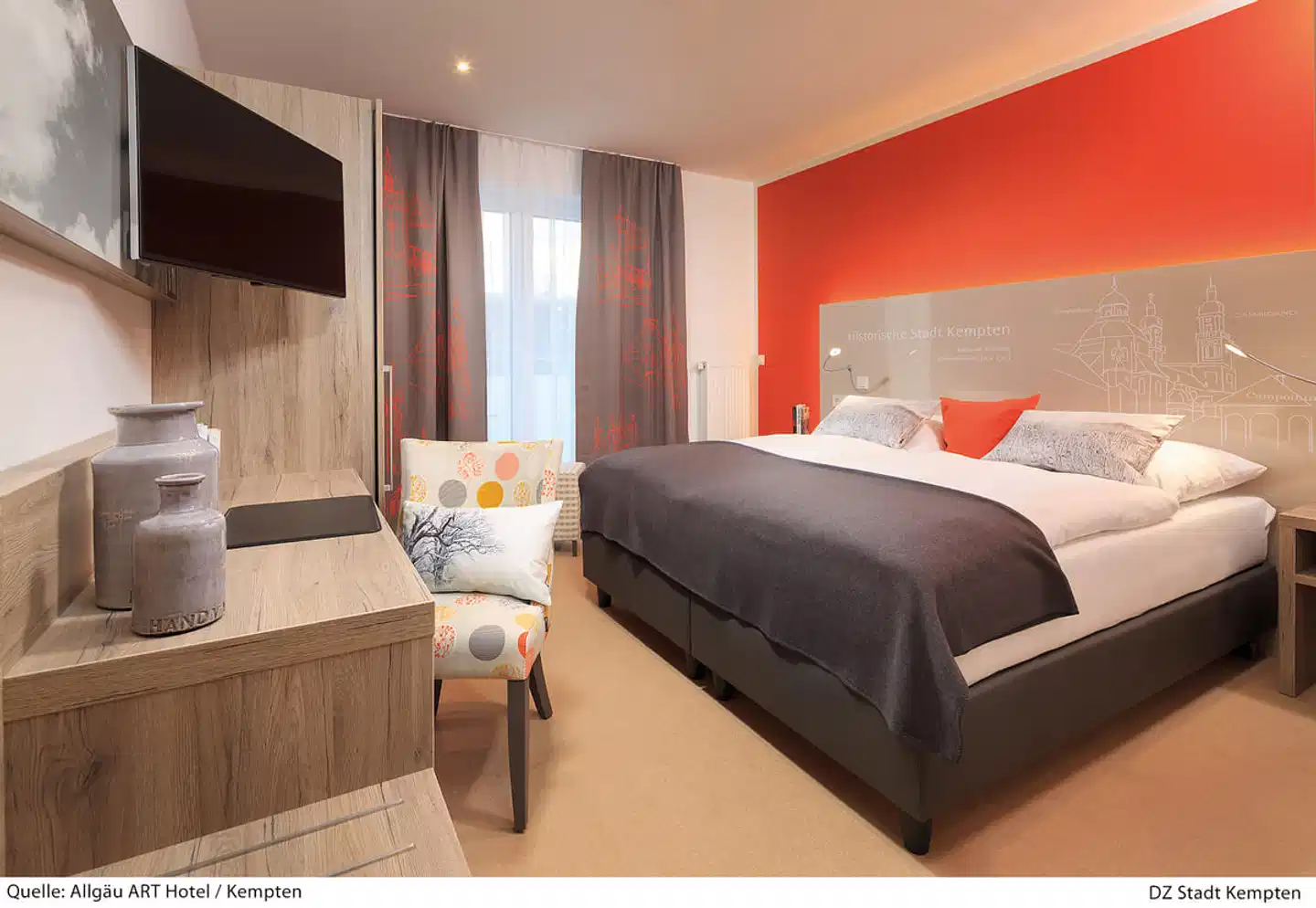 Allgäu ART Hotel Kempten Wohnbeispiel