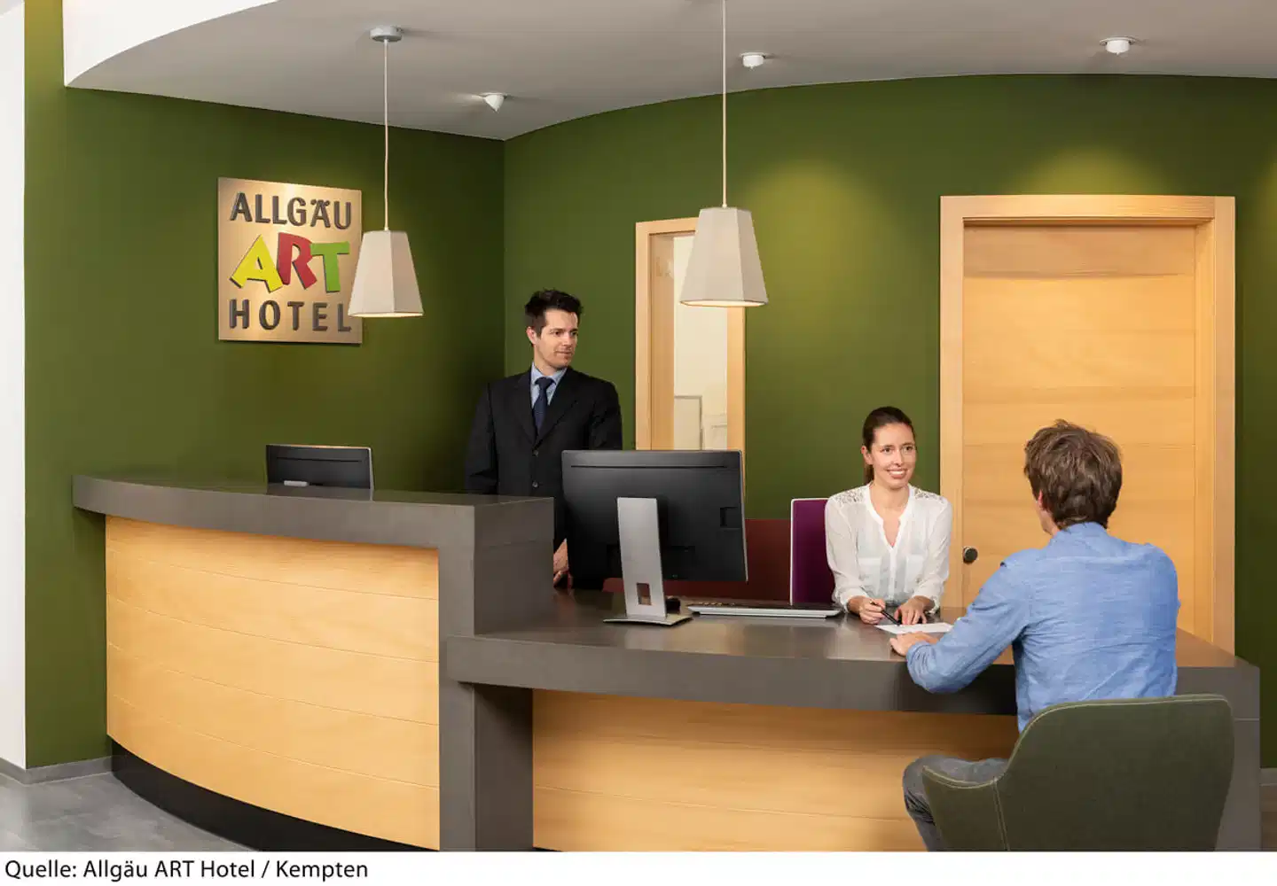 Allgäu ART Hotel Kempten Lobby
