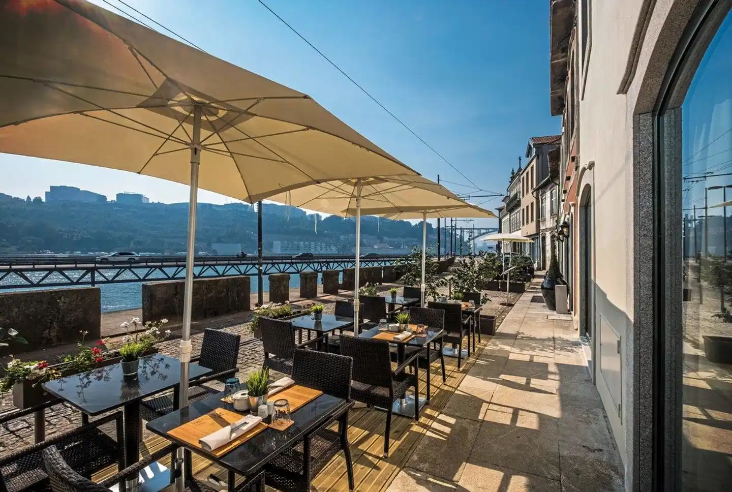 Vila Galé Porto Ribeira Terrasse