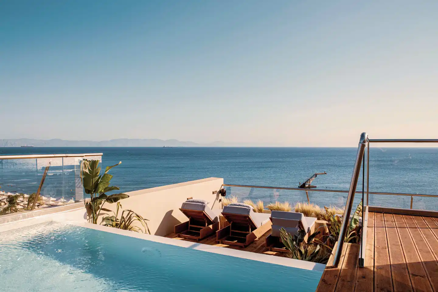 More Meni City Beach Rhodes POOL