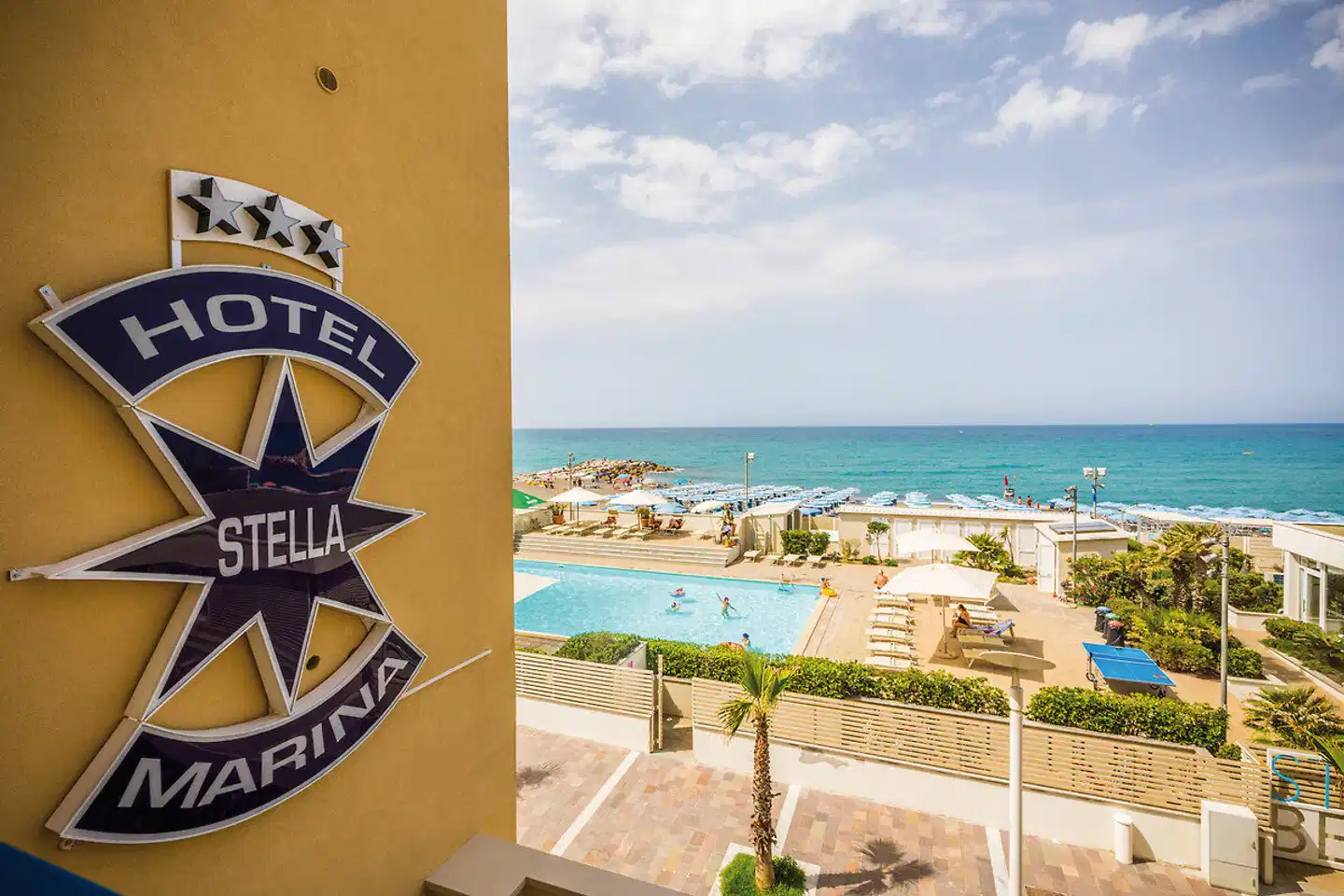 Hotel Club Stella Marina Terrasse