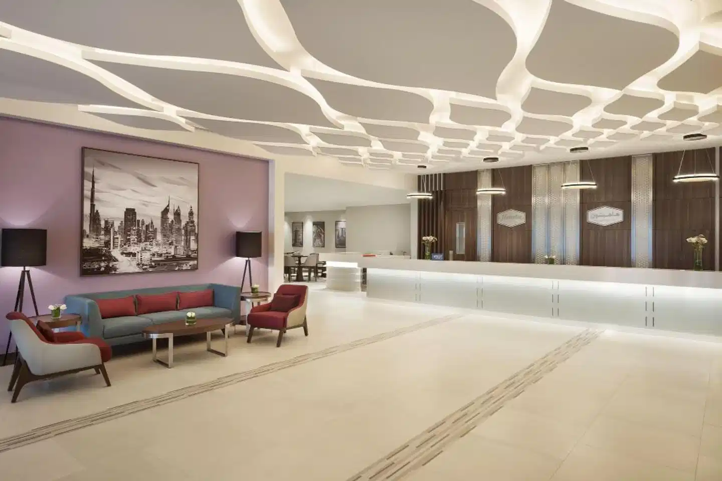 Hampton by Hilton Dubai Airport Lobby