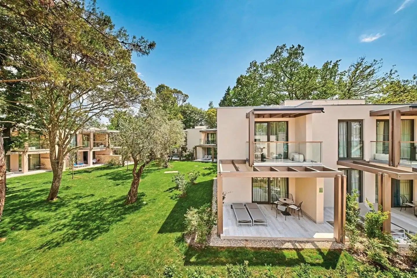 Garden Suites Umag Plava Laguna Garten