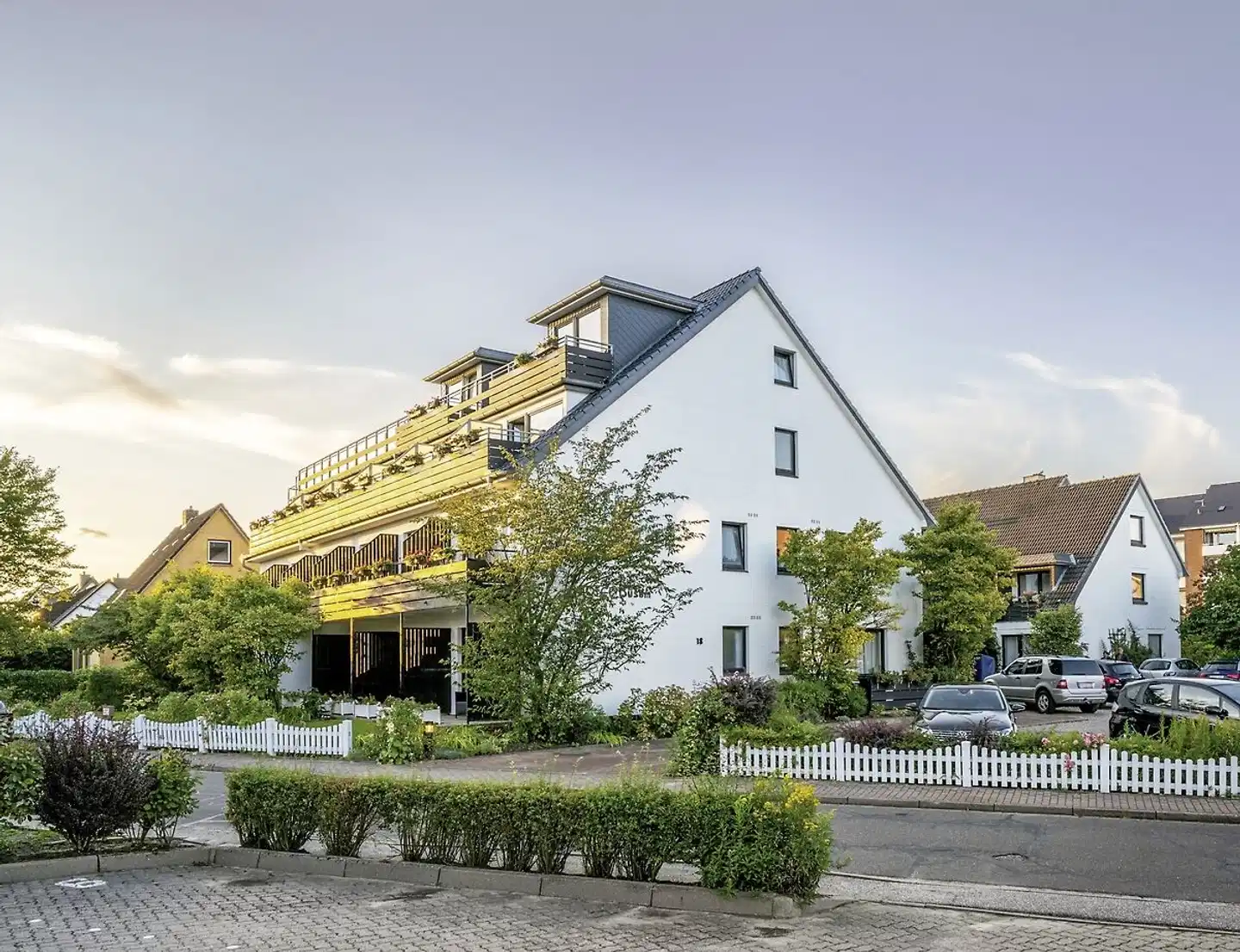 Das Frühstückshotel Aussenansicht