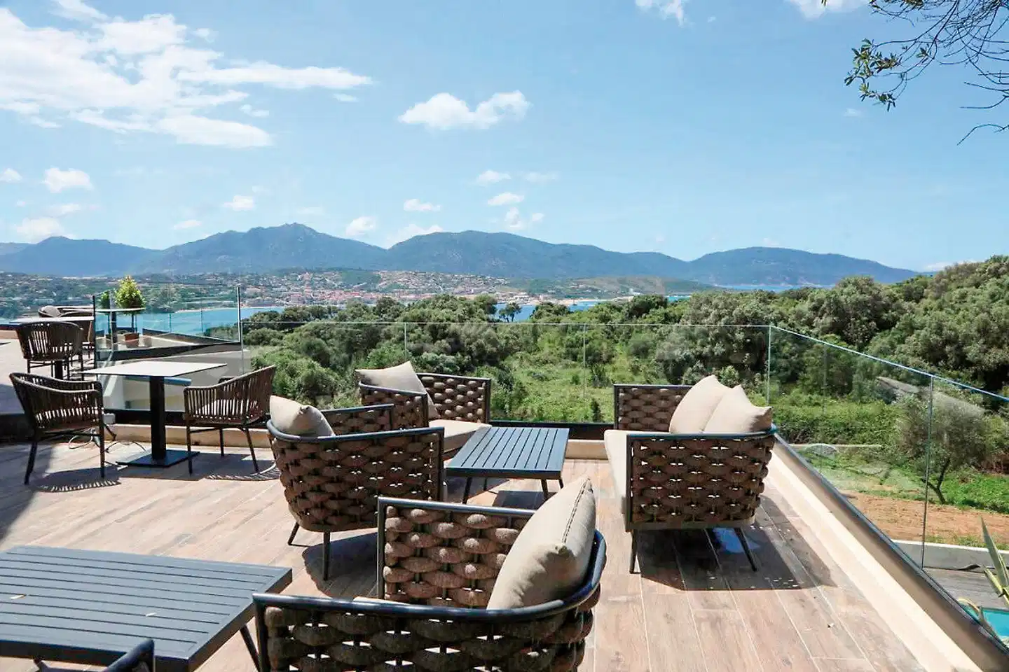 L'Hostellerie Moulin des Oliviers Terrasse