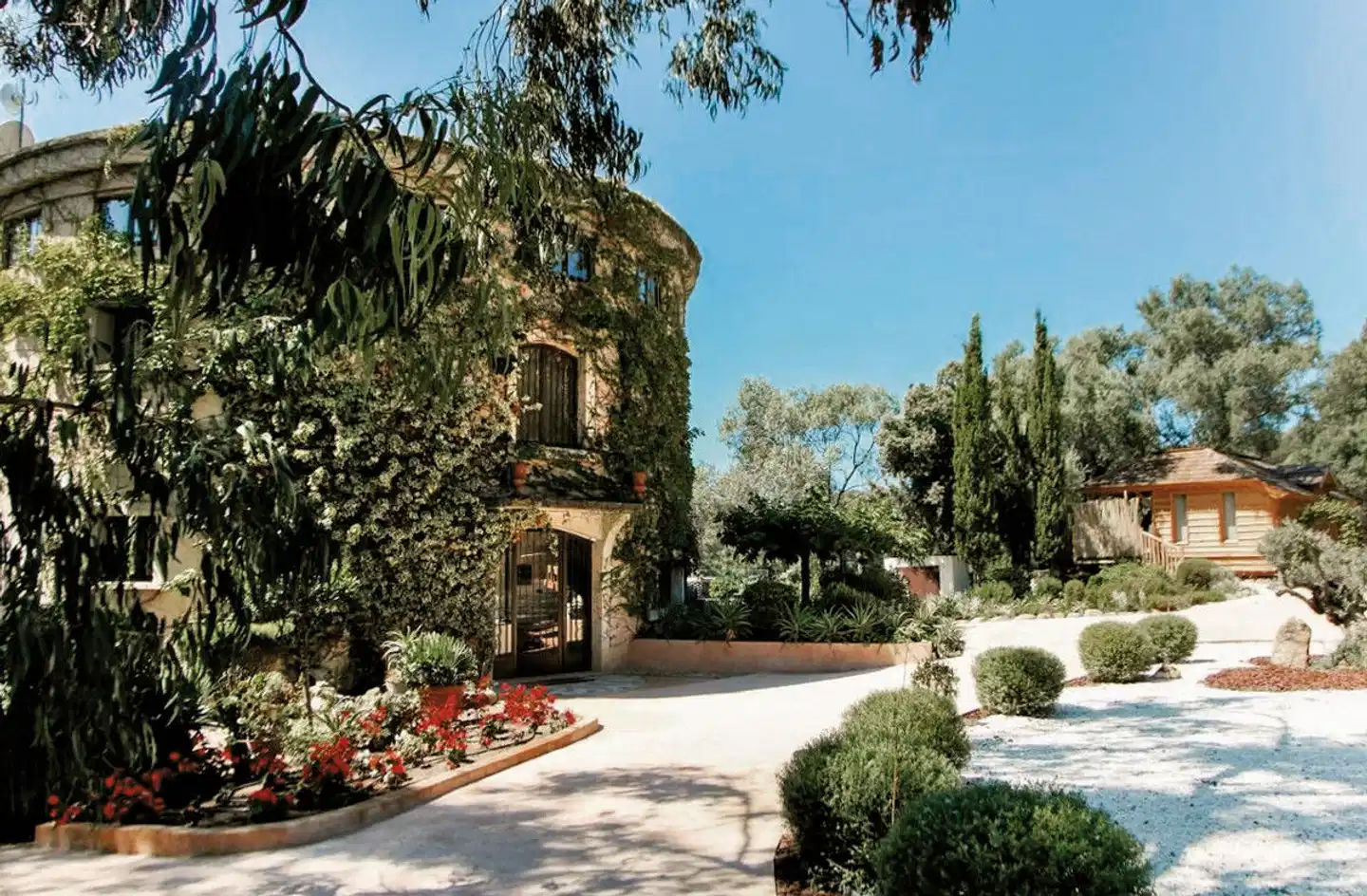 L'Hostellerie Moulin des Oliviers Garten