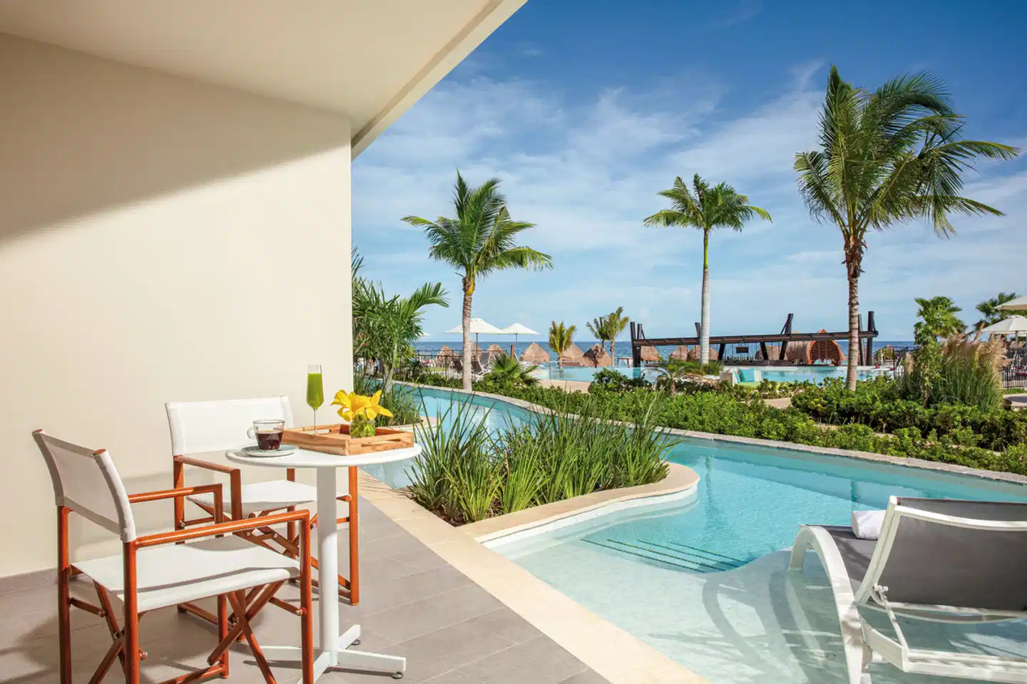 Dreams Natura Resort & Spa Terrasse