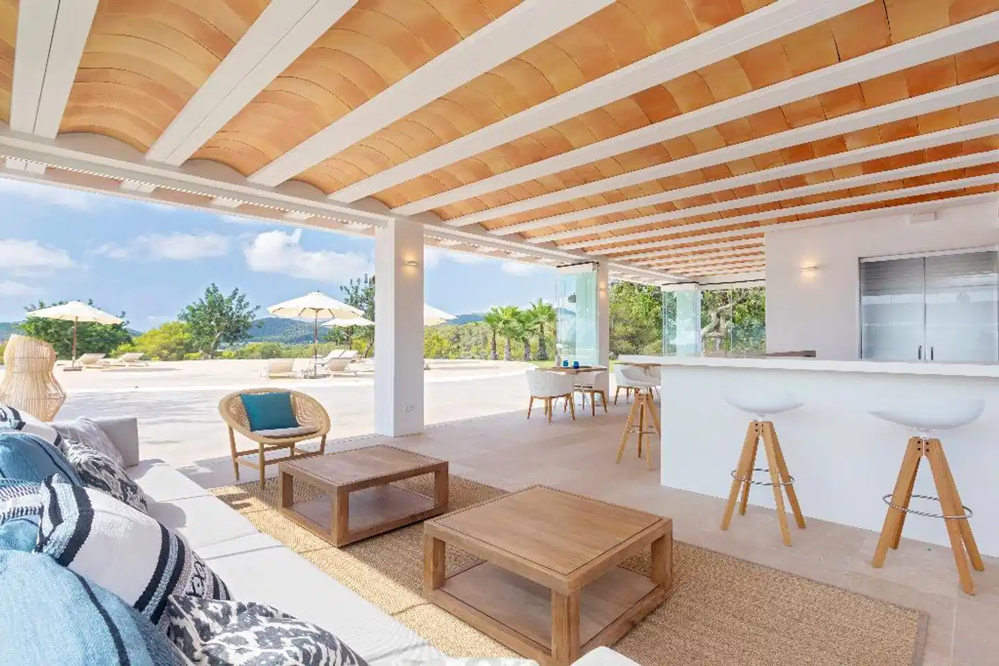 Rural Agroturismo Can Toni Xumeu Ibiza Terrasse