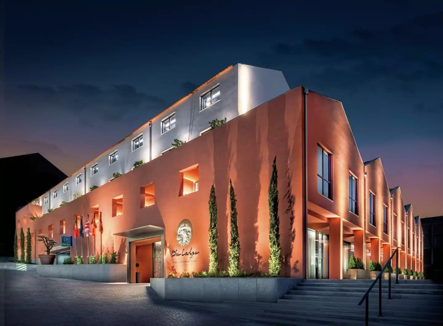 The Lodge Hotel Aussenansicht