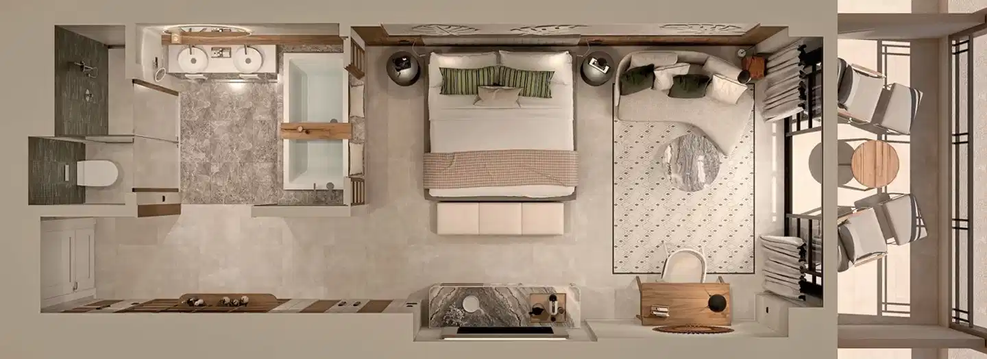 Secrets Playa Esmeralda Resort & Spa Wohnbeispiel