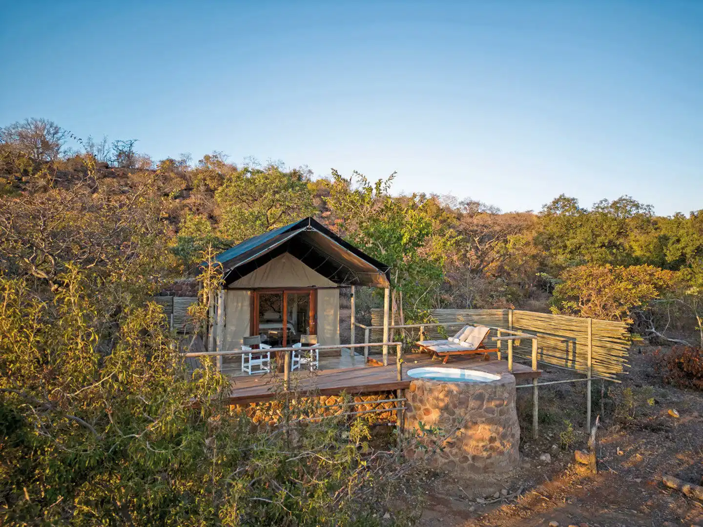 Elephants Crossing Lodge Aussenansicht
