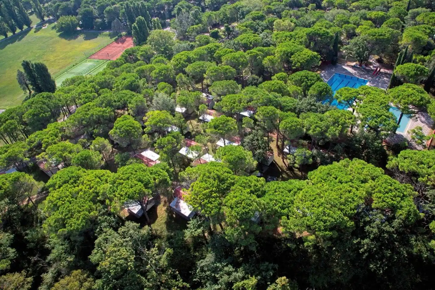 Belvedere Pineta Camping Village Landschaft