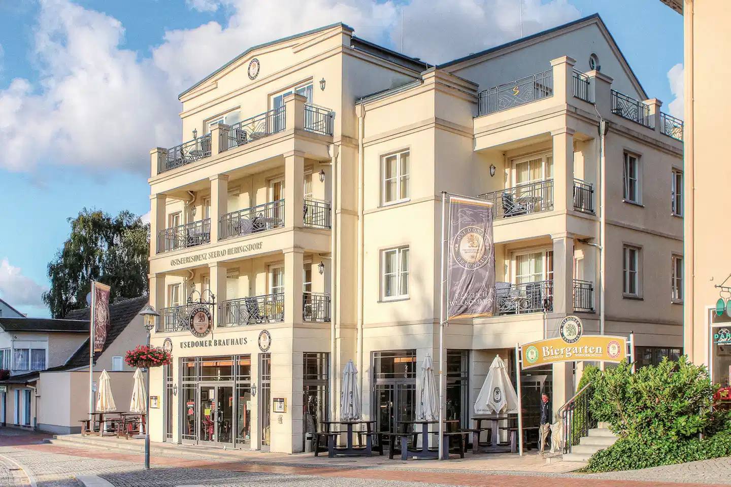 SEETELHOTEL Ostseeresidenz Heringsdorf Aussenansicht