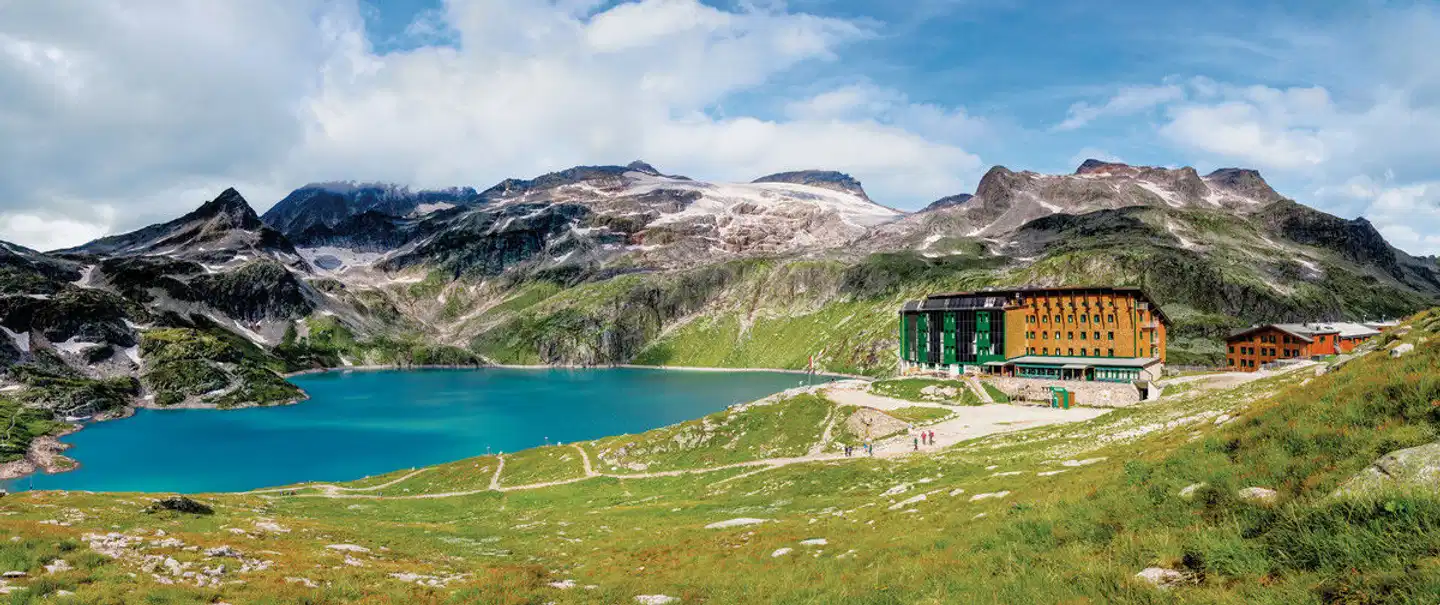 Berghotel Rudolfshütte Landschaft