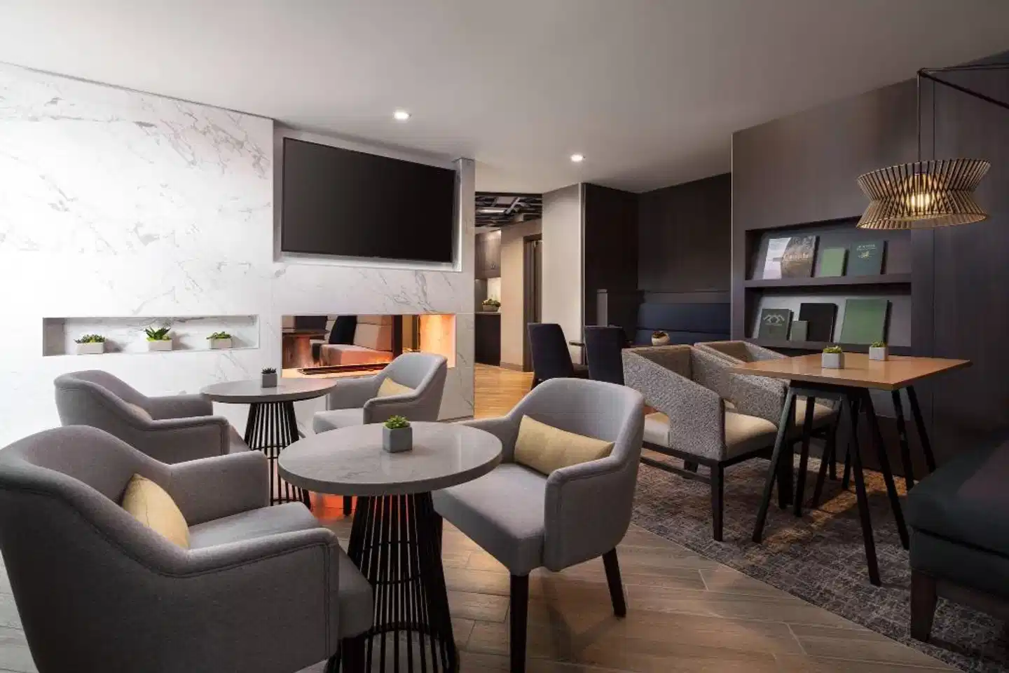 Vancouver Airport Marriott Lobby