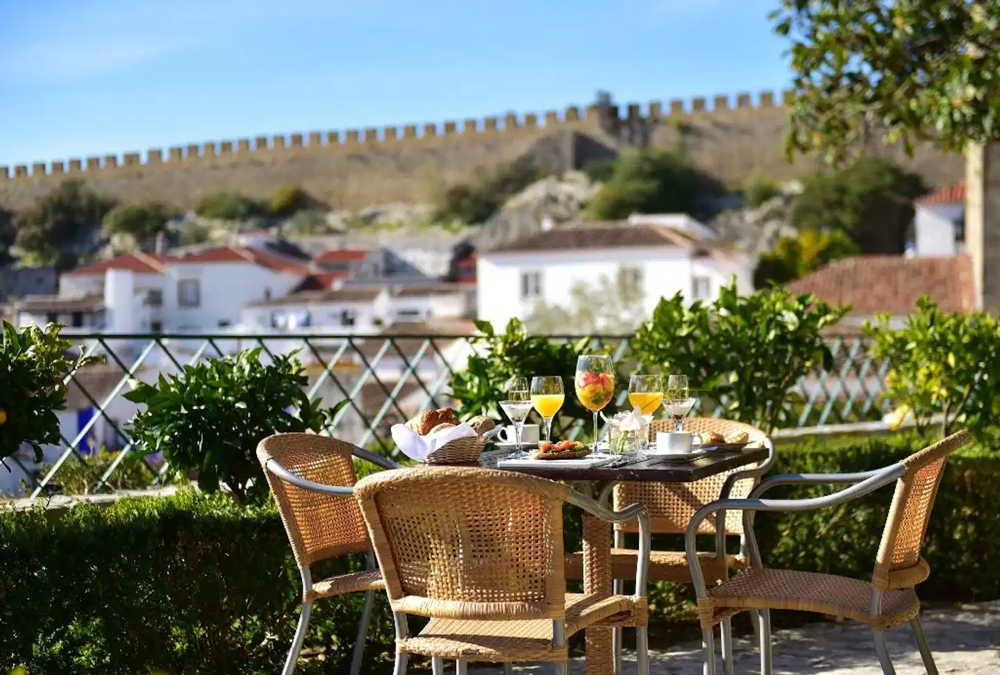 Pousada Castelo de Obidos Terrasse