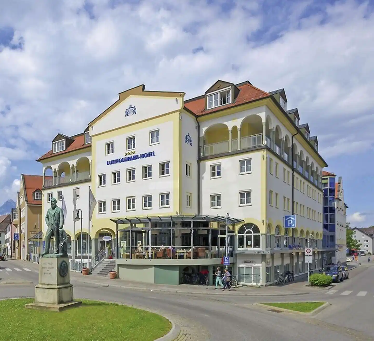 Luitpoldpark-Hotel Aussenansicht