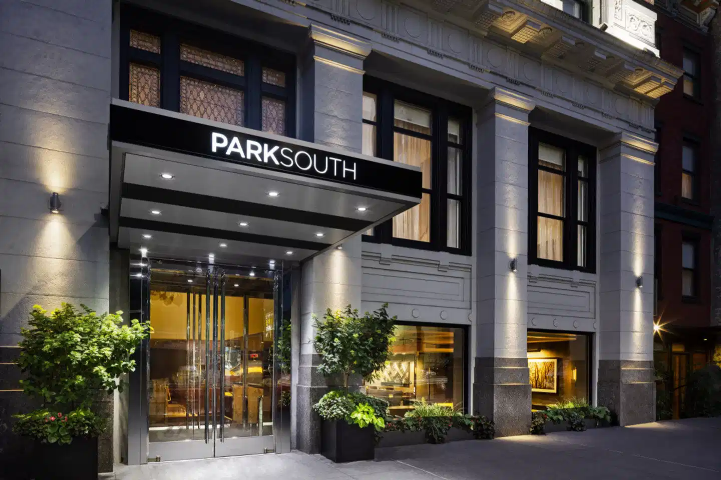 Park South Hotel Aussenansicht