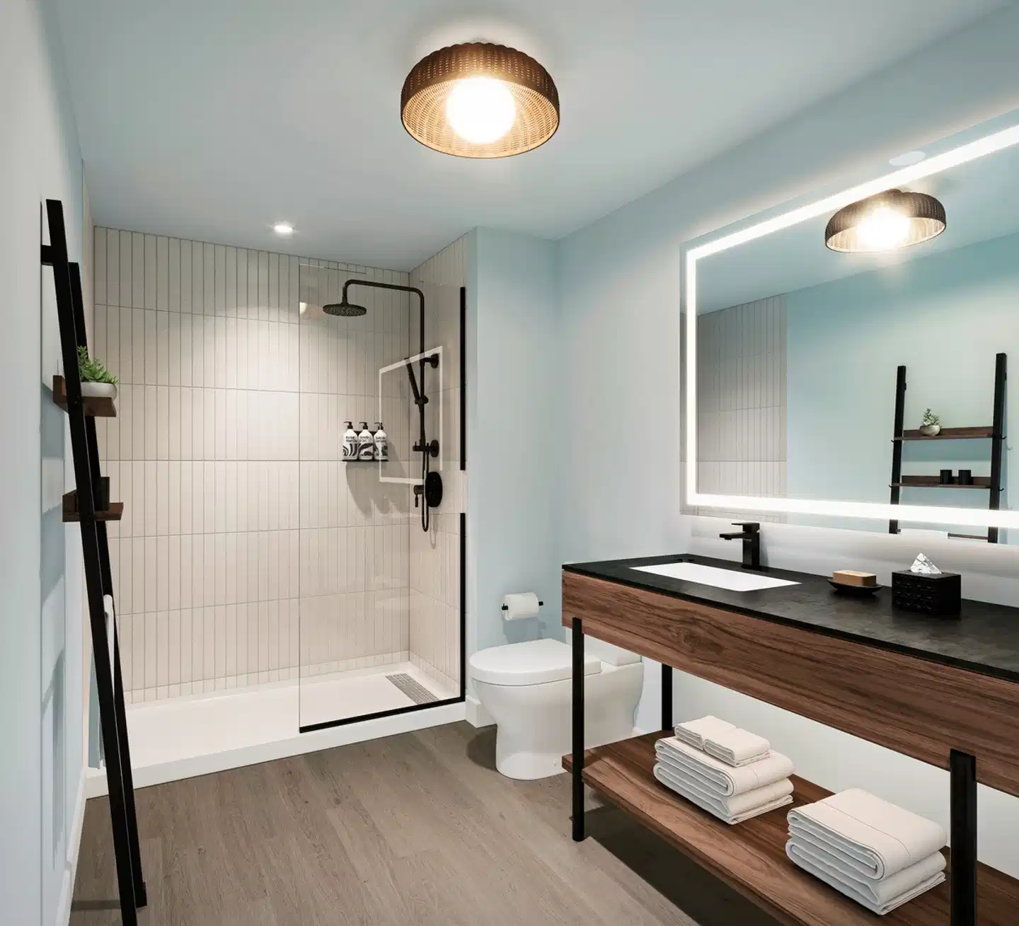 Romer House Waikiki Badezimmer