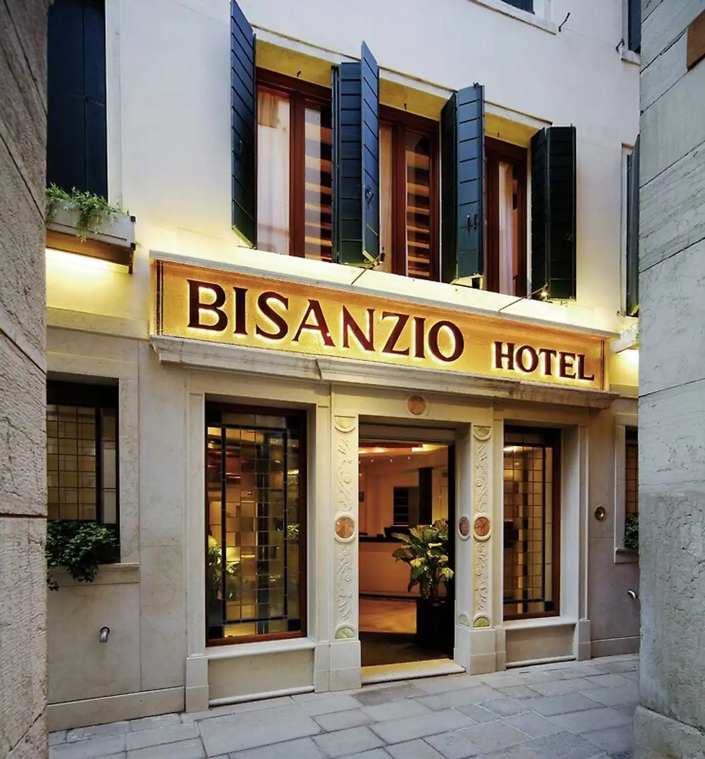 Hotel Bisanzio Aussenansicht