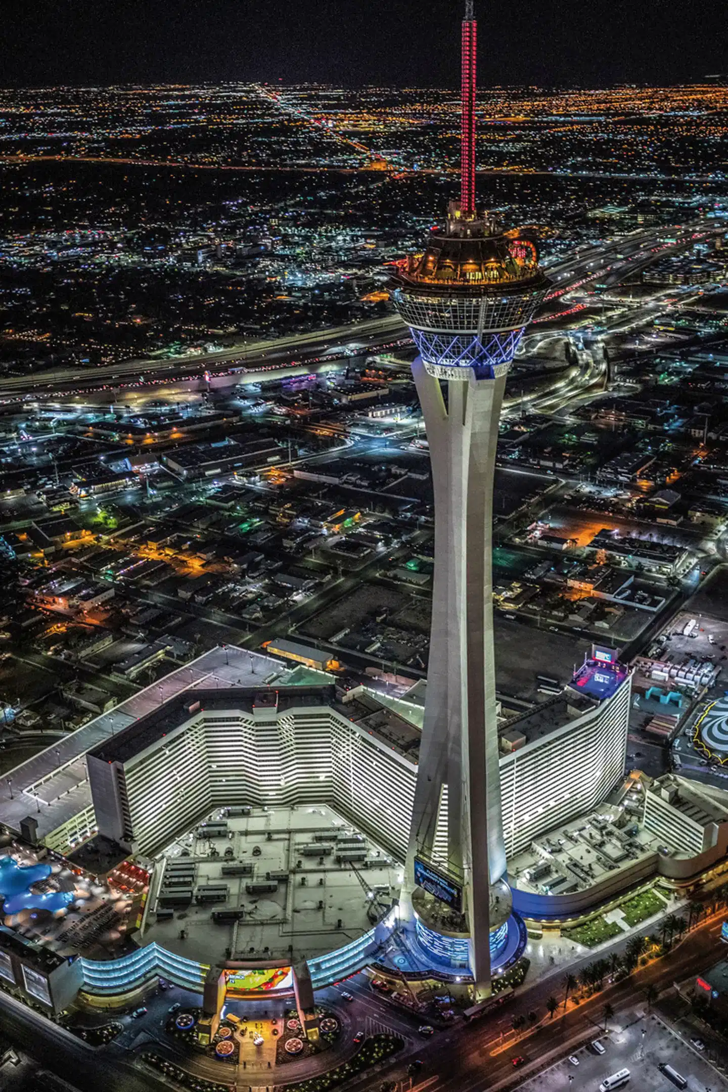 The STRAT Hotel Casino & Skypod Terrasse