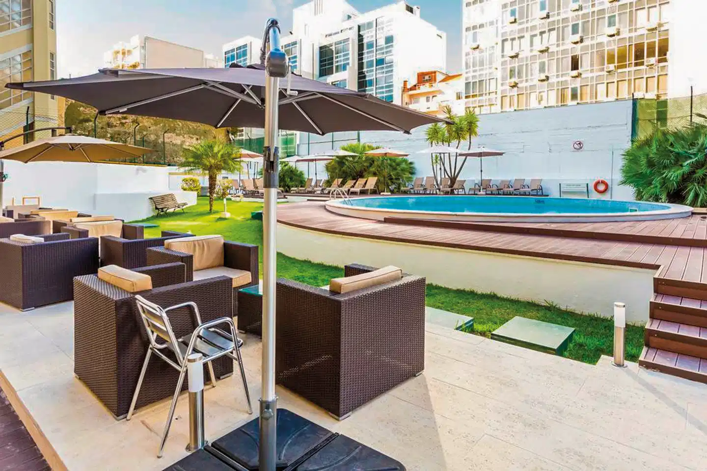 Legendary Lisboa Suites Terrasse