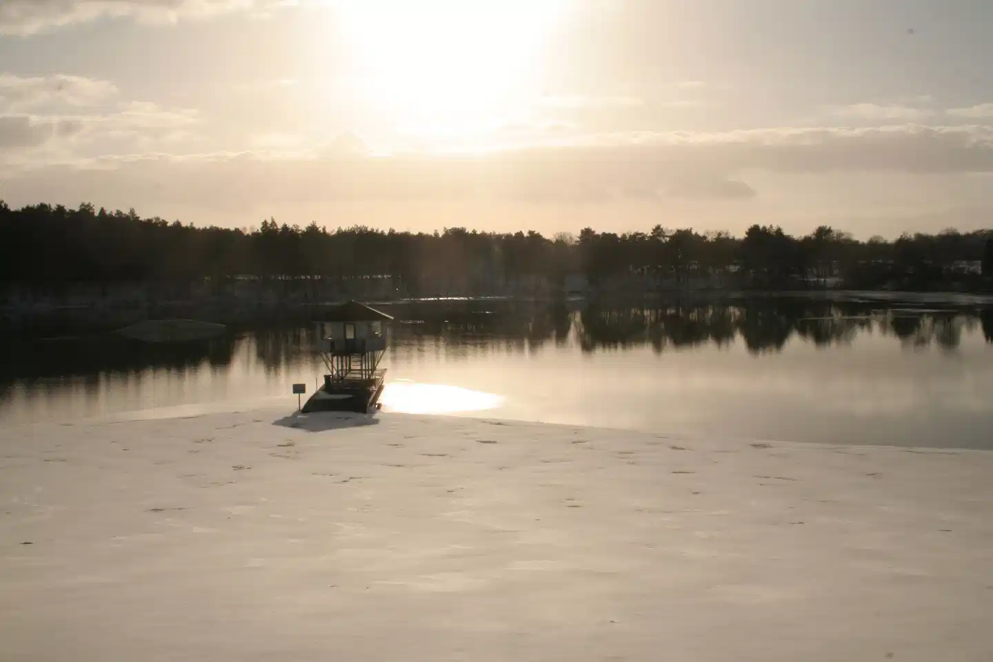Am Bernsteinsee Landschaft