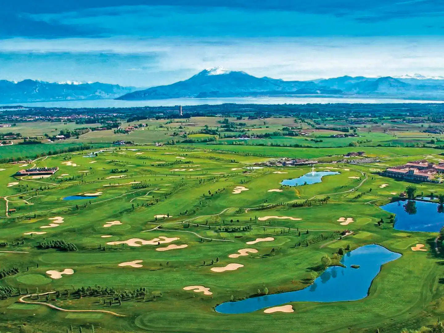 Garda Hotel San Vigilio Golf Landschaft