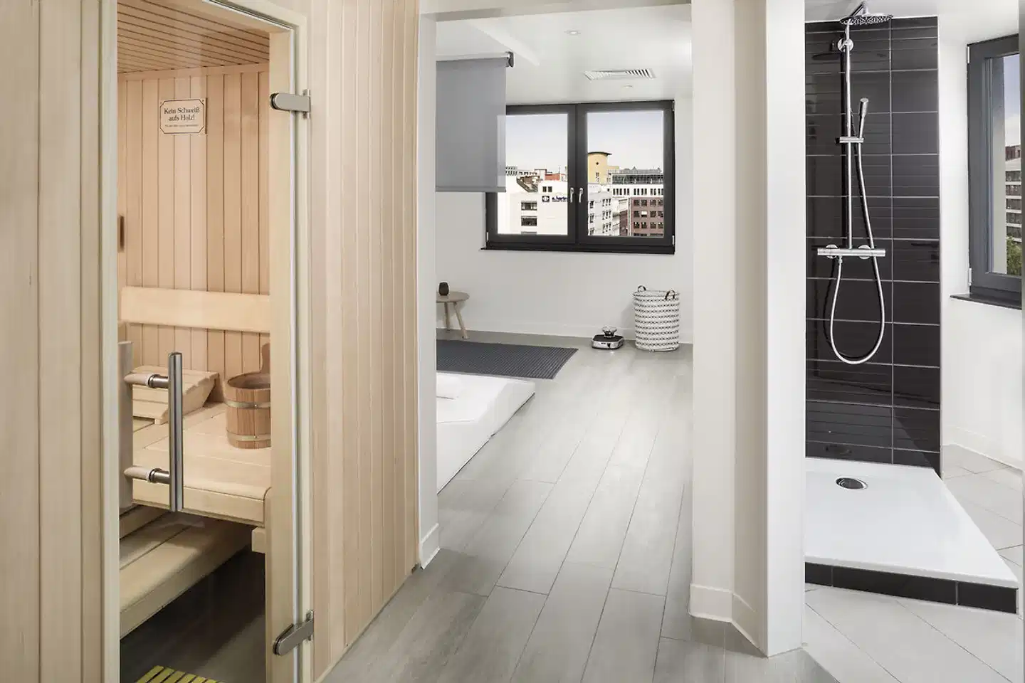 INNSiDE Hamburg Hafen Badezimmer