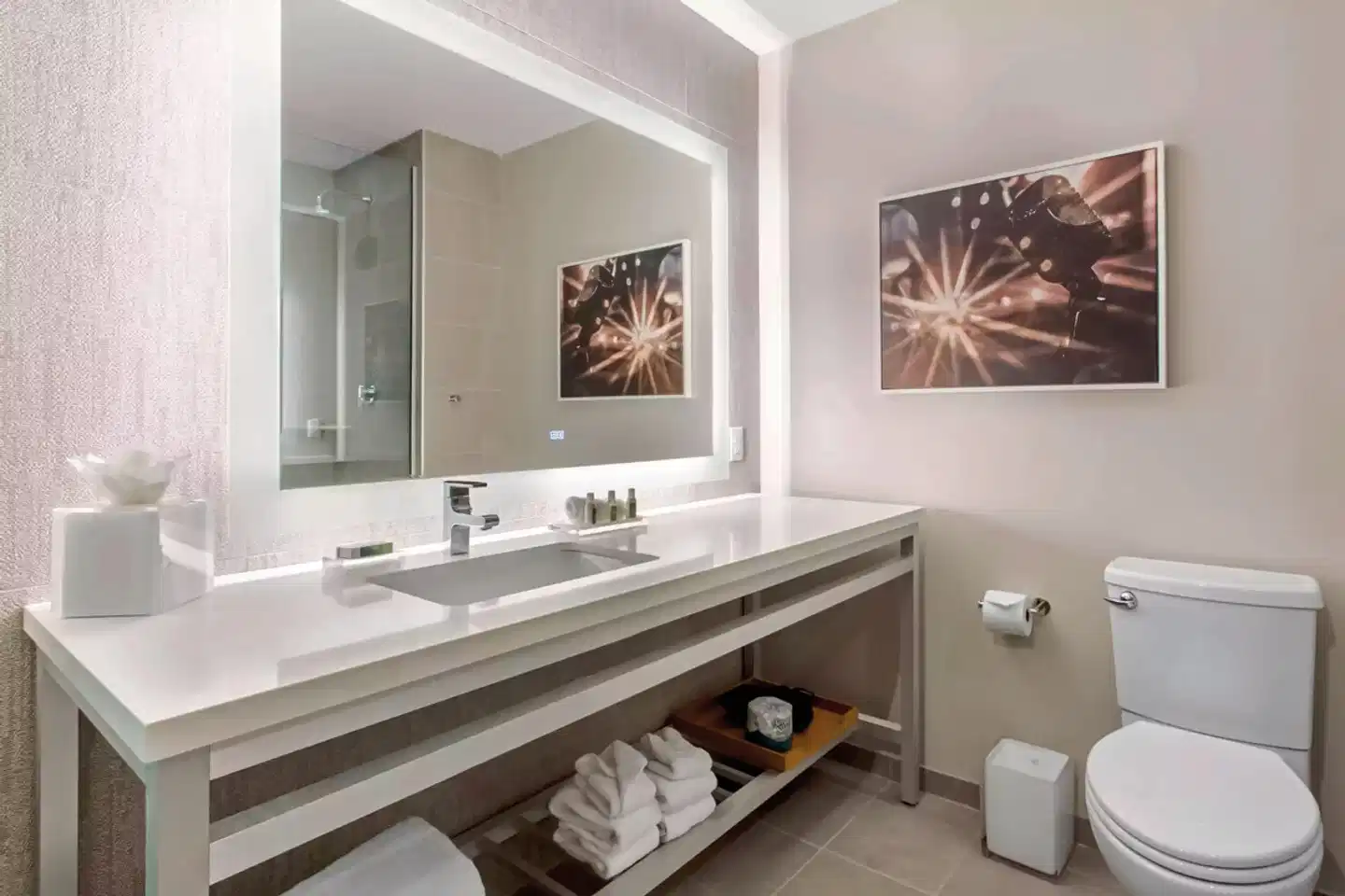 Cambria Hotel Philadelphia Downtown Center City Badezimmer