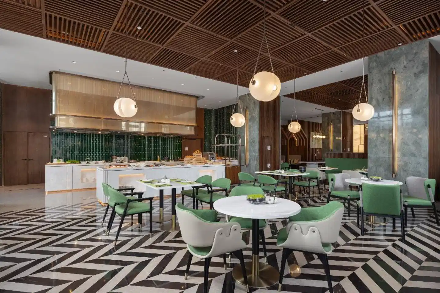 Hilton Garden Inn Shanghai High-Speed East Railway Station Terrasse