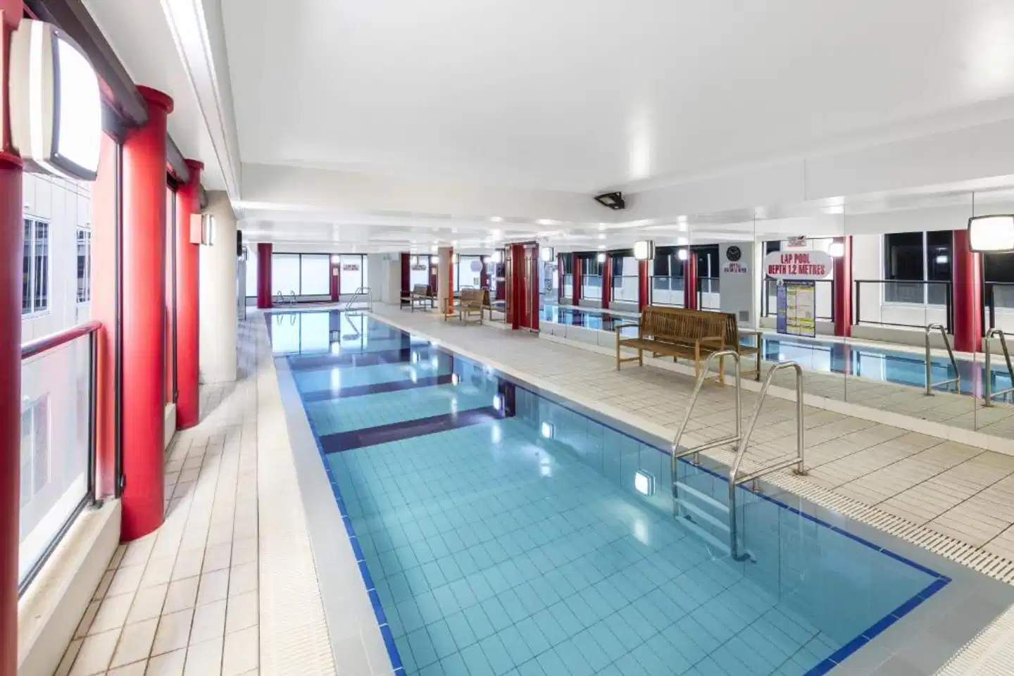 Oaks Adelaide Horizons Suites Hallenbad