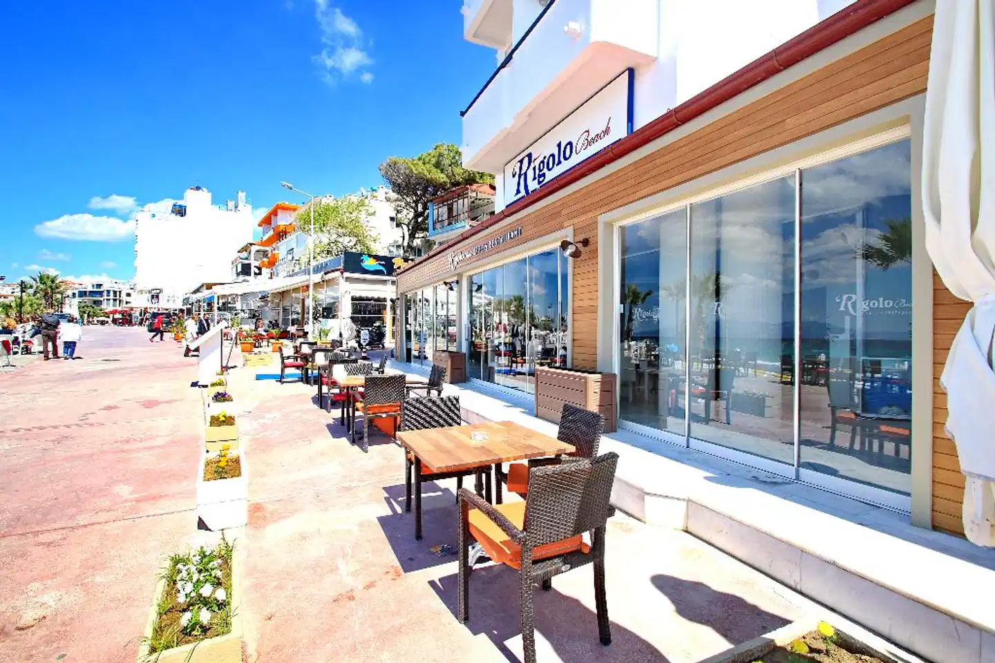 Jura Hotels Ada Beach Terrasse