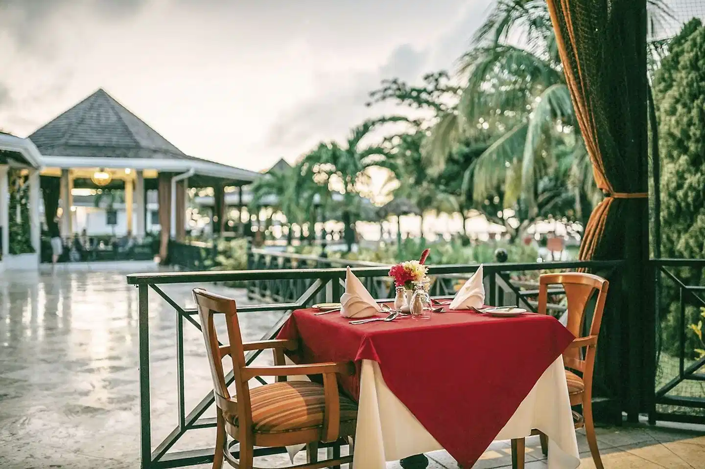 Coyaba Beach Resort Terrasse