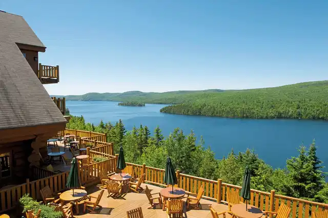 Hotel Sacacomie Terrasse