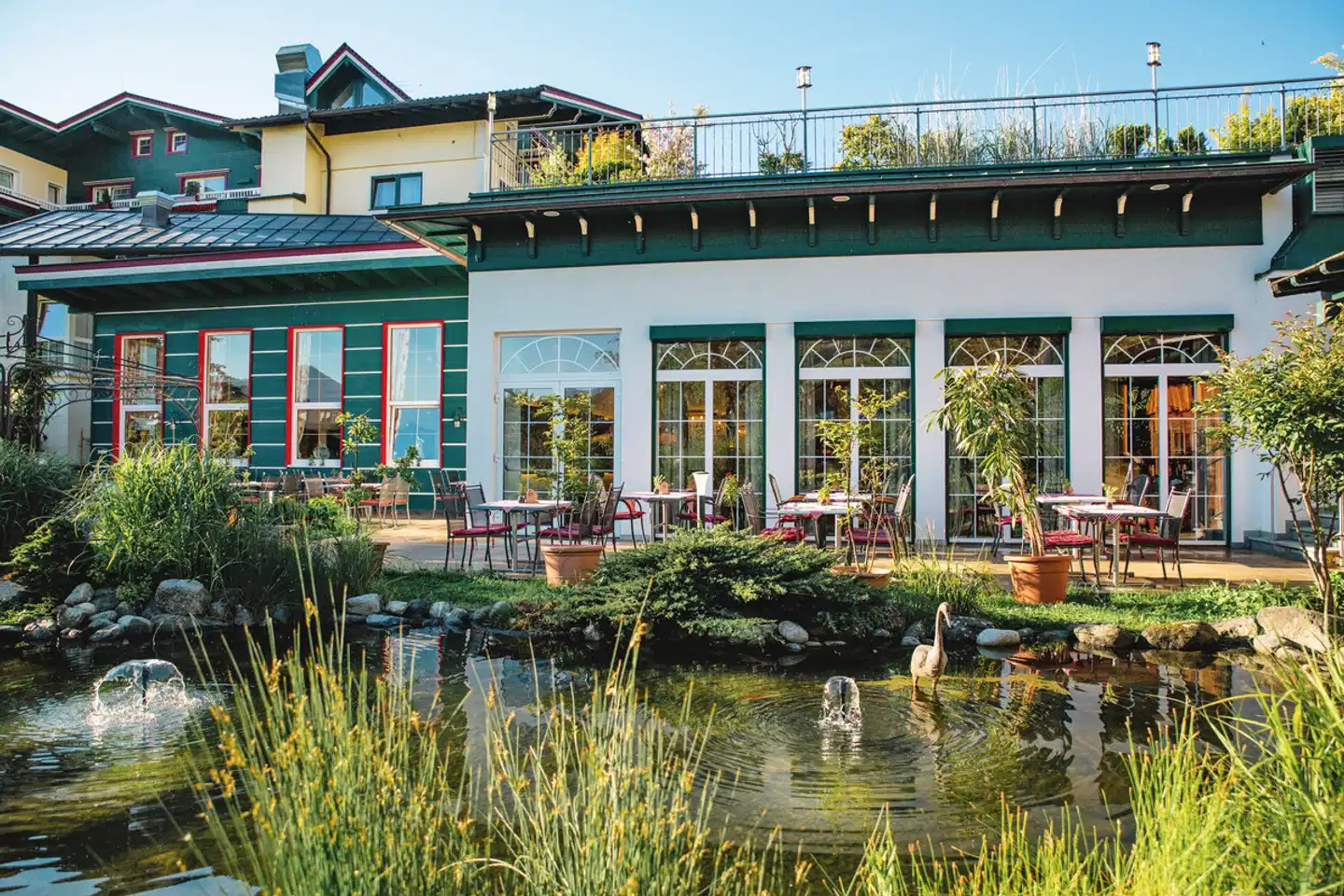 Aktiv- und Wellnesshotel Kohlerhof Terrasse