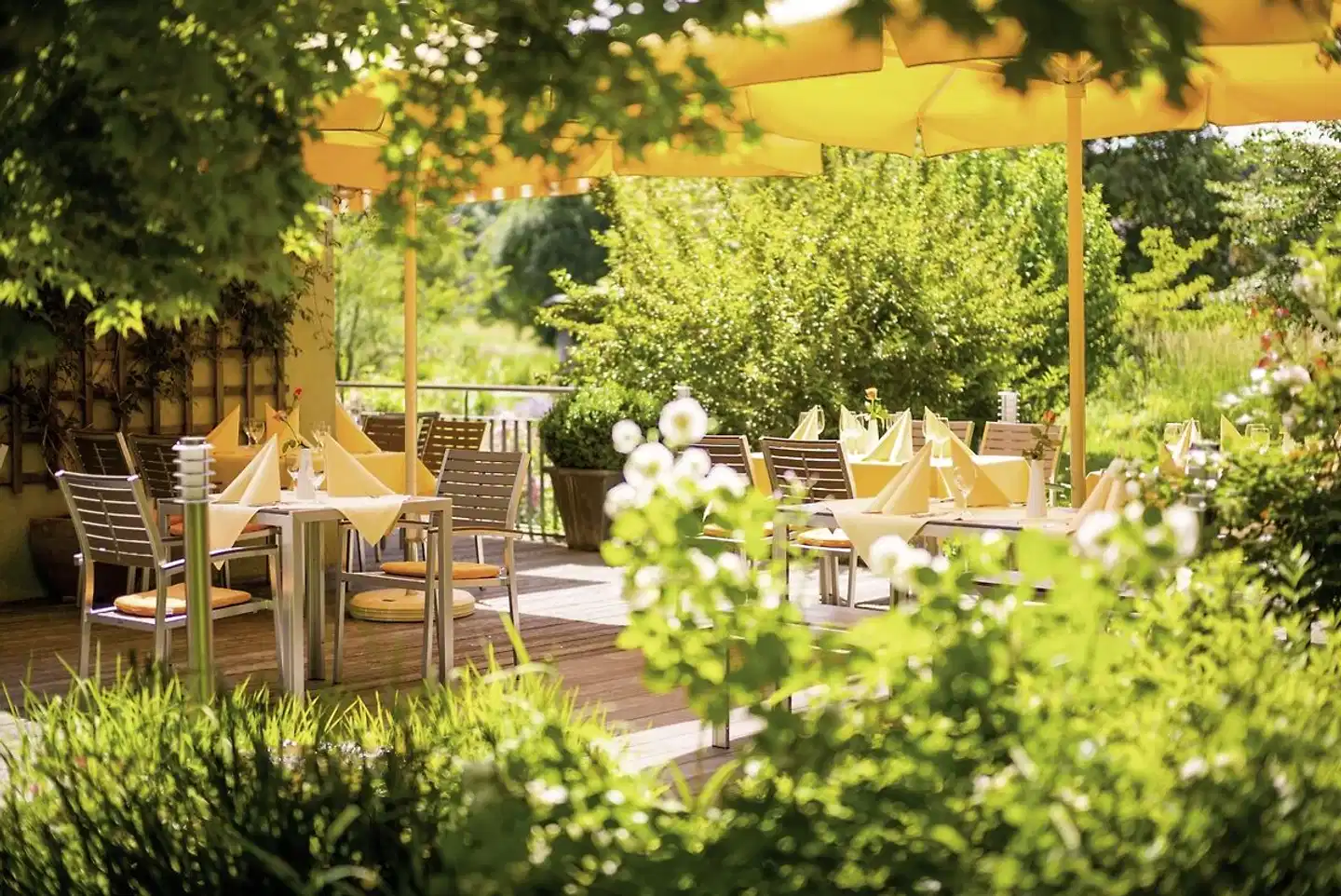 Thermenhotel Ströbinger Hof Garten