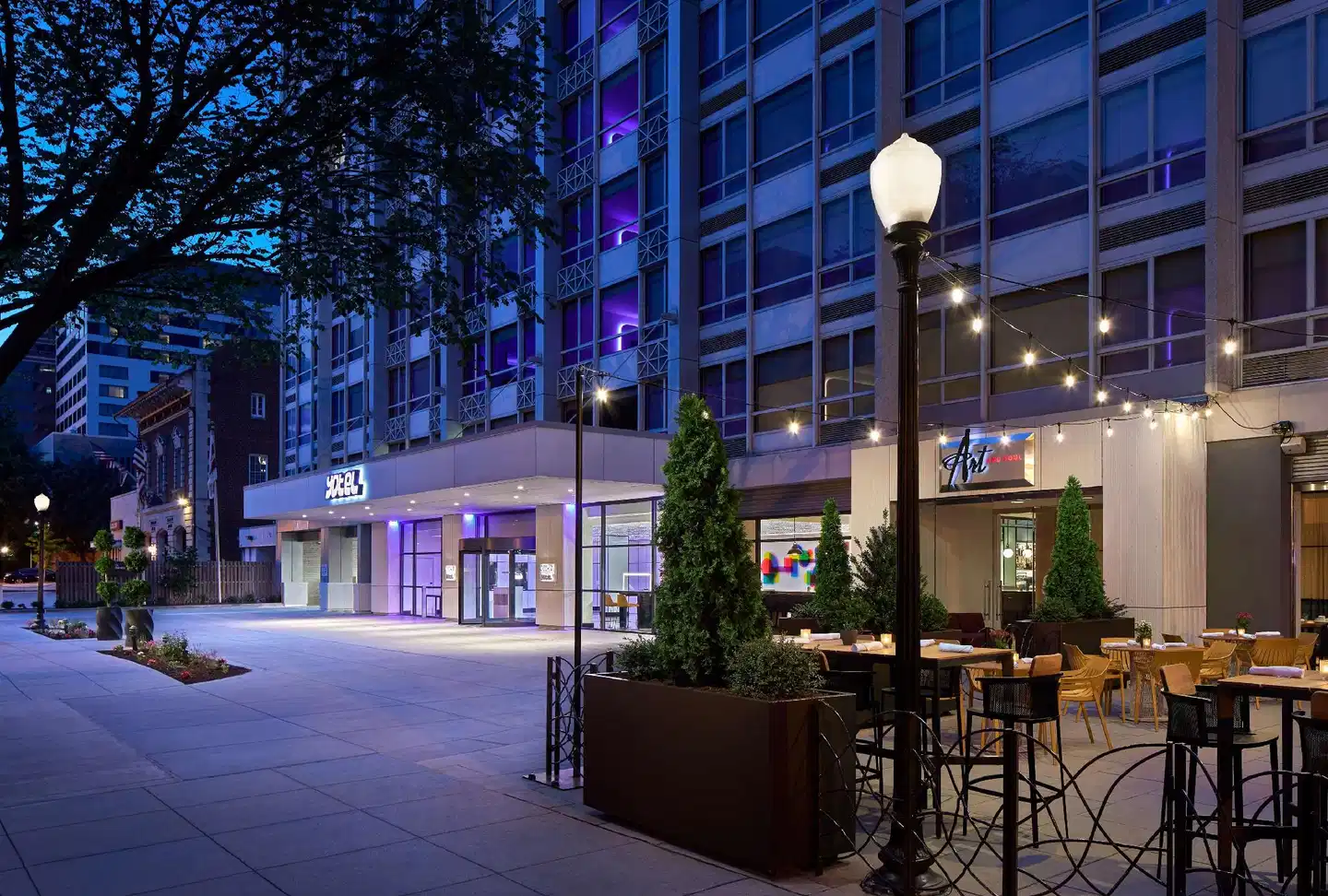 YOTEL Washington DC Terrasse